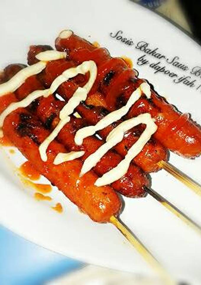 Foto resep Sosis Bakar Saus BBQ