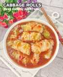 Cabbage Rolls (Sawi Gulung Isi Ayam)