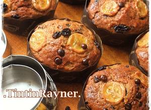 Foto resep The Best Banana Muffin EVER,Super moist NO mixer