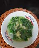 Sayur Bayam Kuah