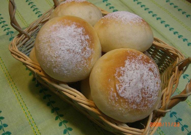 Fluffy Soy Bread Rolls with Rice Flour