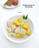 Kolak pisang uli ubi kuning