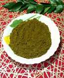 Curry leaves Dry Chutney