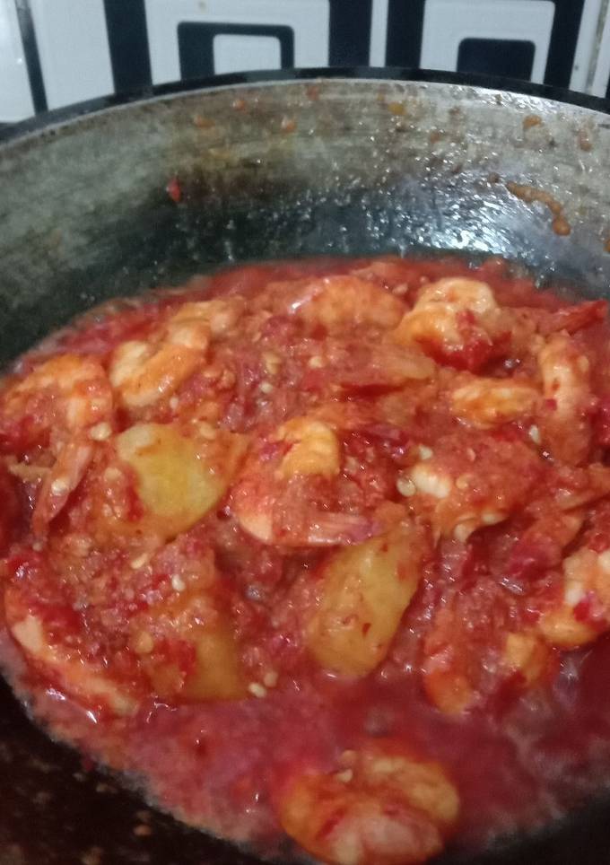 Foto resep Udang Sambal