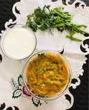 Guvar curd sabji