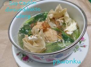 Foto resep 103.Sop Caysim dimsum& bakso udang