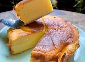 Foto resep Air Fryer Basque Burnt Cheese Cake