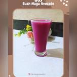 Foto resep Jus Buah Naga Avocado