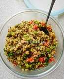 Rainbow Quinoa Upma With Mixed Vegetables