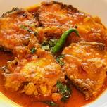 A picture of Masala Rohu Fish Curry.