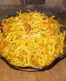 Tumis Kerupuk Mie Kuning