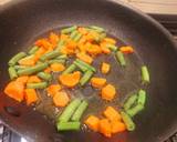 A picture of step 2 of Tofu Korma with Mixed Vegetables.