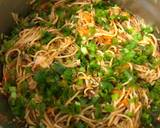 A picture of step 7 of Veg Schezwan Noodles.