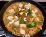 A picture of step 4 of Tofu Korma with Mixed Vegetables.