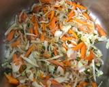 A picture of step 3 of Veg Schezwan Noodles.