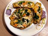 Stuffed Sweet Potato - delicious diet breakfast