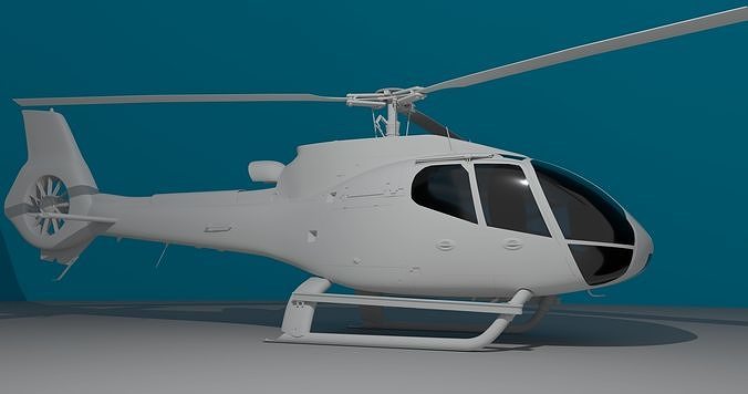 Helicopter - 3D model