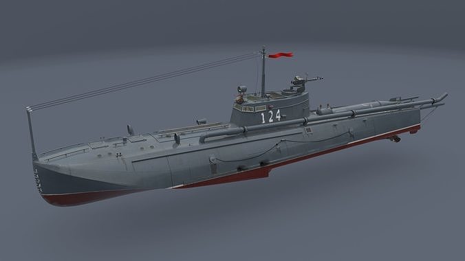 torpedo boat G-5 3D model