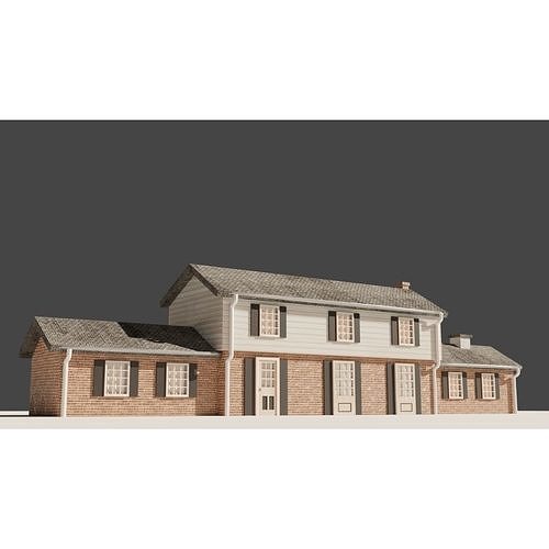 Mike Wheelers House from Stranger Things Free 3D model