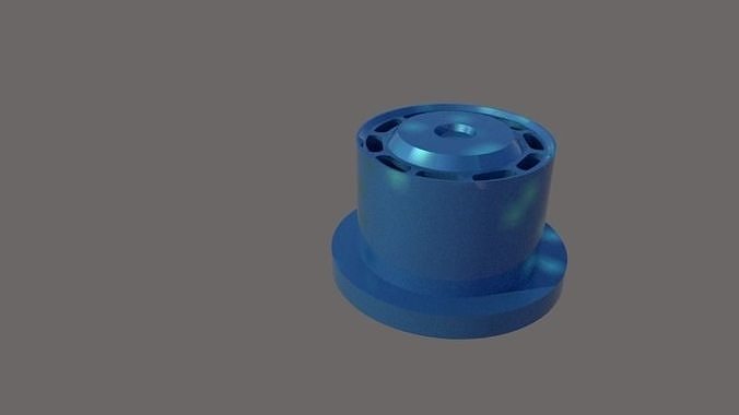 velg Bus Miniatur front 3D print model