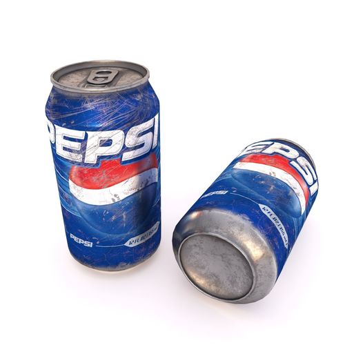 Pepsi Old Can 3D model