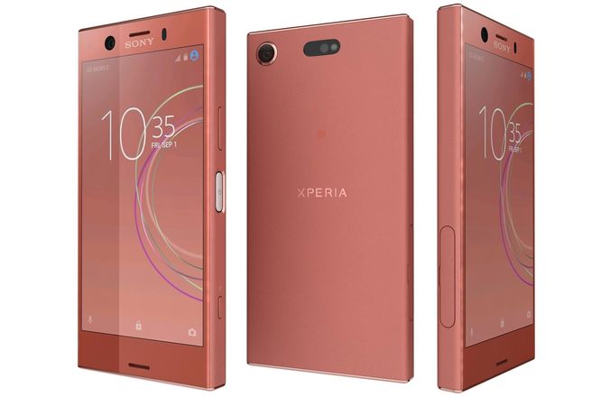 Sony Xperia XZ1 Compact Twilight Pink 3D model