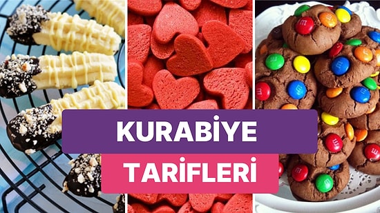 Birbirinden Lezzetli ve Farklı Yemeye Doyamayacağınız Tatlı Kurabiye Tarifleri