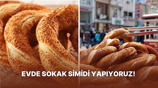 Simit 4.5 TL'ye Dayanınca İş Başa Düştü: Evde Sokak Simidi Nasıl Yapılır?