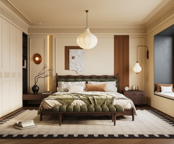 French Style Bedroom-ID:142401932