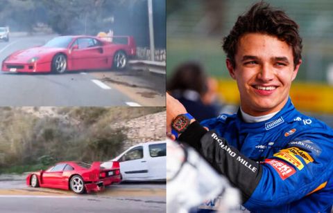 Lando Norris crashe une Ferrari à 2,5 M€ à Monaco [Vidéo]