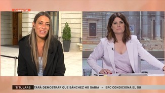 Imatge de:Miriam Nogueras: "Ha arribat el moment que Sánchez i Puigdemont es posin al dia"