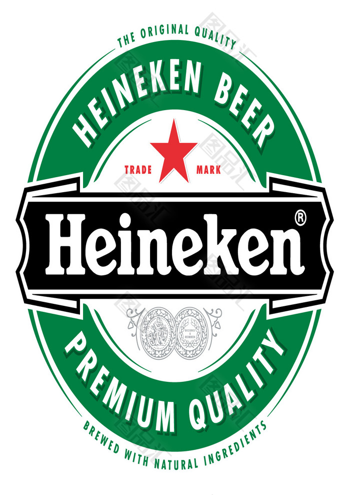 喜力啤酒（Heineken）矢量标志_图品汇