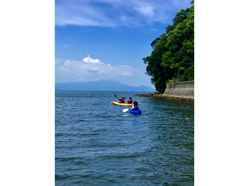 【熊本県・天草市】海遊びしようぜ！満足の50分！SUP or カヤックでの天草の海クルーズコース