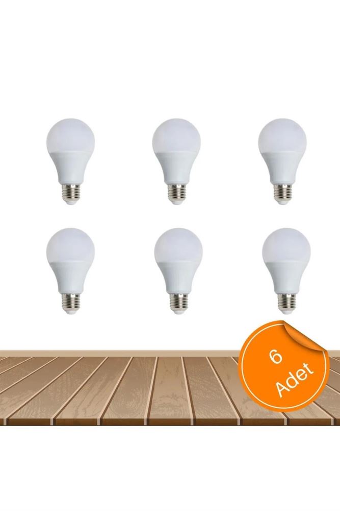 MHK Collection 9 W Beyaz Led Ampul (6 ADET)