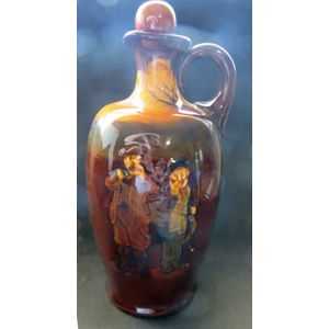 Royal Doulton Kingsware Bulloch Lade Whisky decanter featuring 