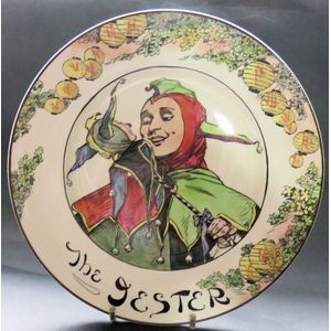 Royal Doulton Jester cabinet plate. Excellent condition.