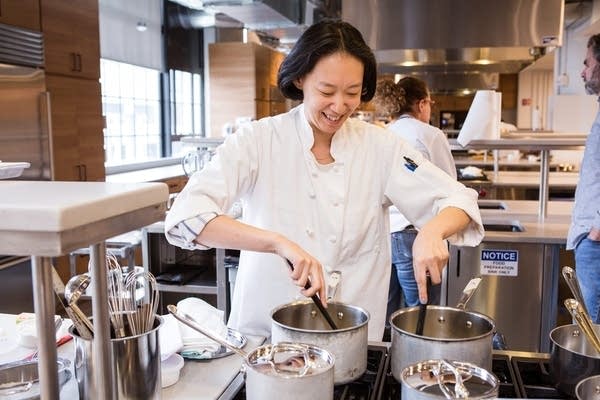 Francis Lam and Carla Hall