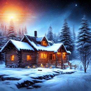 Winter Cabin