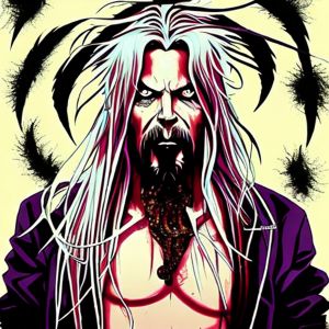 Rob Zombie Digital Art