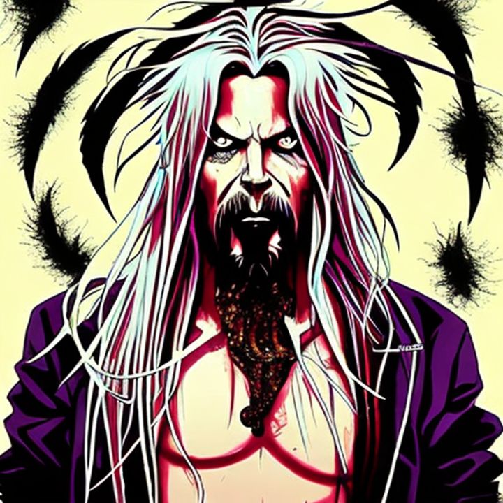 Rob Zombie Digital Art - Digital Beauty