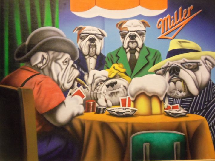 Bulldog Poker - Rader's Artshop