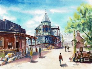 Goldfield Ghost Town - Almblade_Art