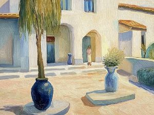 House In A Courtyard - Avanesova Elena AVA