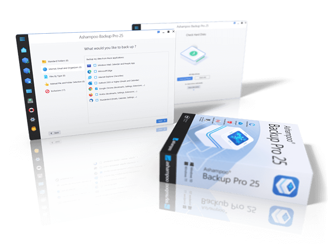 Ashampoo Backup Pro 25 screenshots
