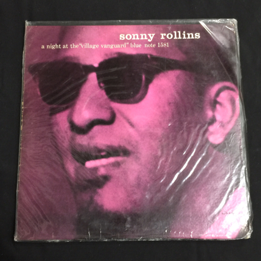 【やや傷や汚れあり】ソニー・ロリンズ Sonny Rollins A Night At The Village Vanguard Blue ...