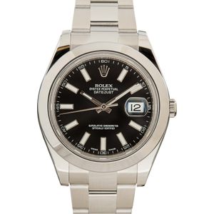 Rolex Datejust II ref 116300 Black Dial