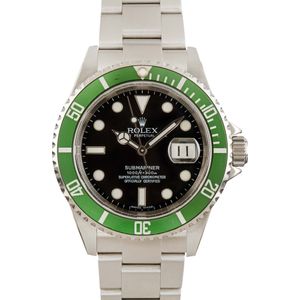 Pre-Owned Rolex 40MM Anniversary Submariner 16610V