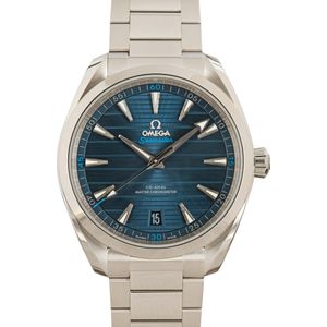 Omega Seamaster Blue Dial Aqua Terra