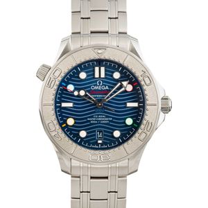 Omega Seamaster Diver 300M Beijing 2022 Stainless Steel