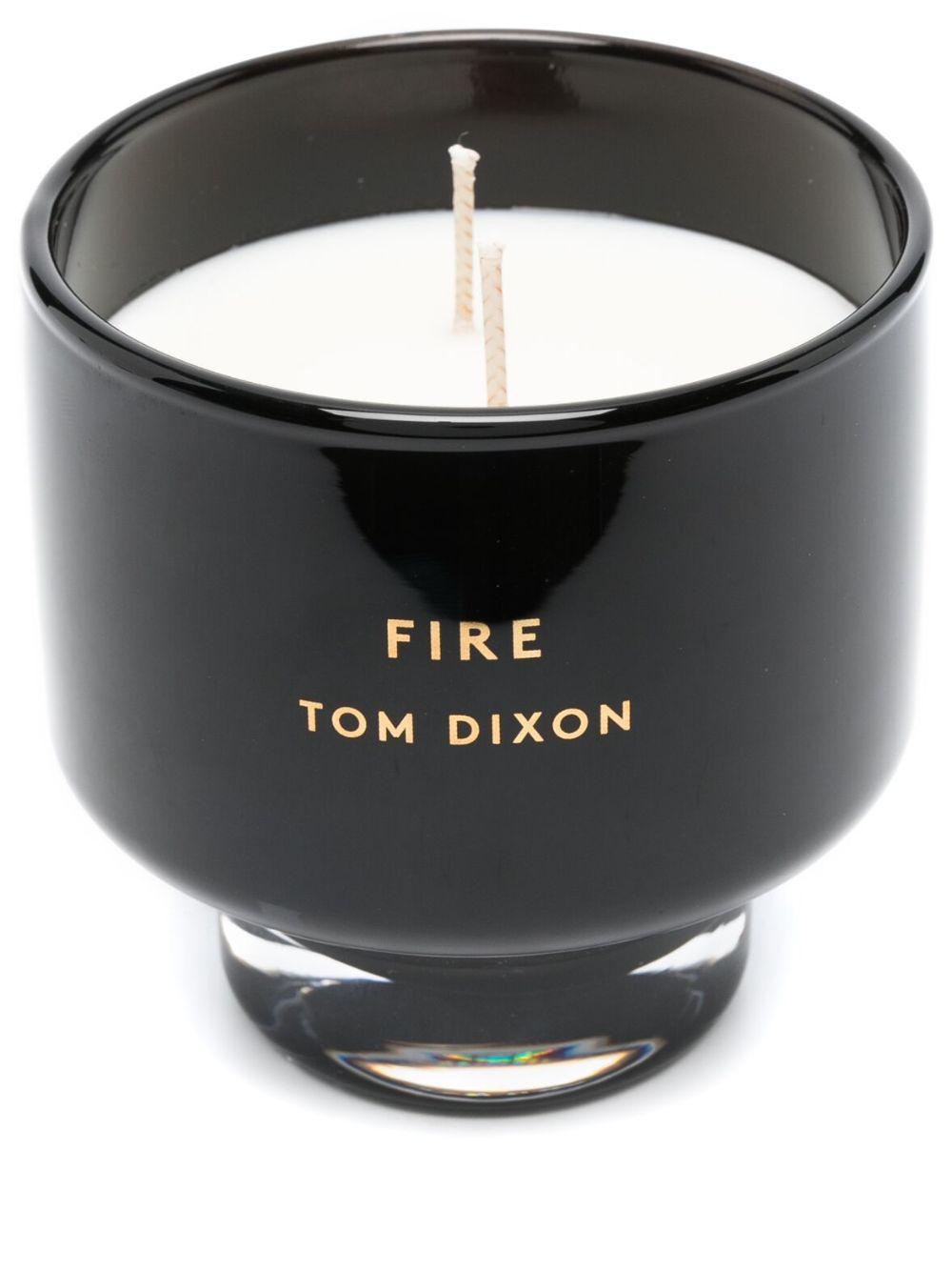 Tom Dixon Medium Fire Candle In Black